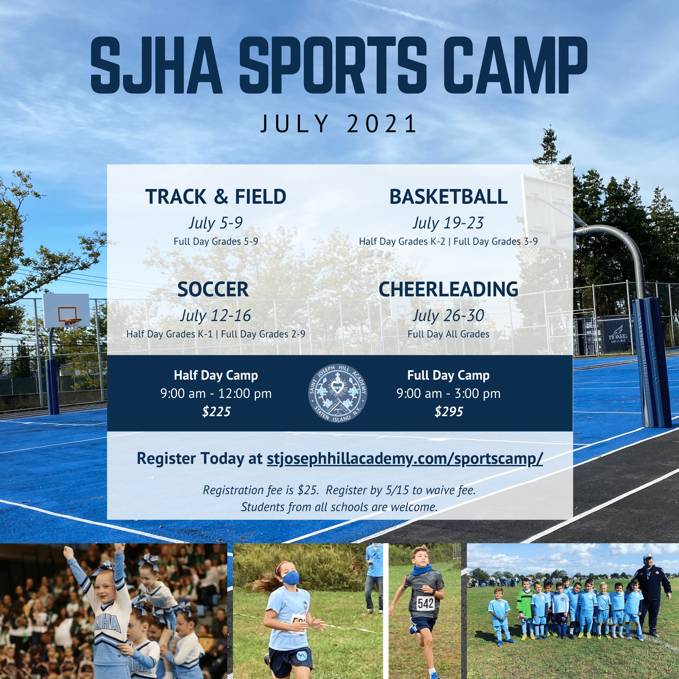 Sports Camp flyer
